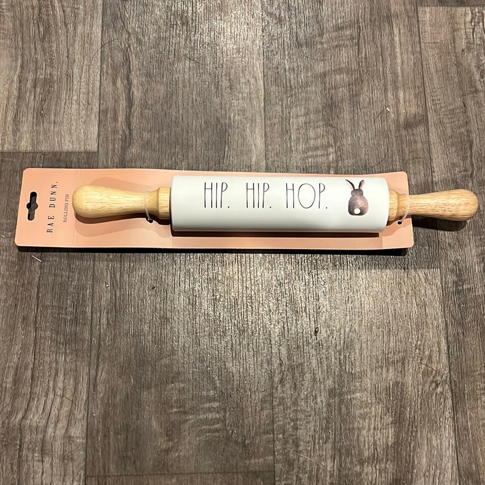 Rae Dunn “HIP. HIP. HOP. “Rolling Pin
